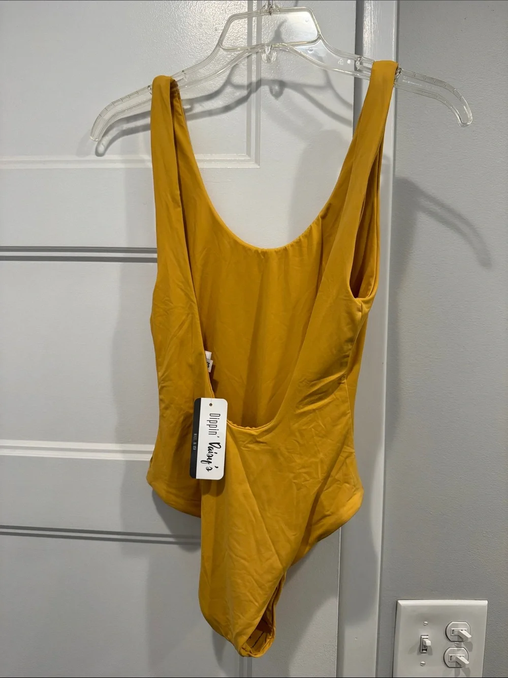 Dippin' Daisy's Mustard Yellow One-Piece Swimsuit